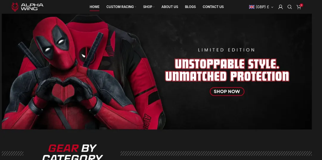 Blendz Marketing website design and development for e-commerce platform