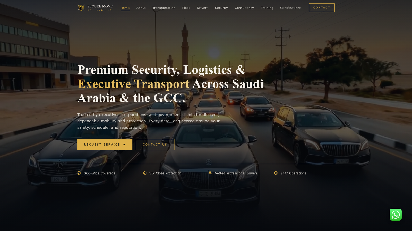Secure Move SA — website & digital marketing project preview